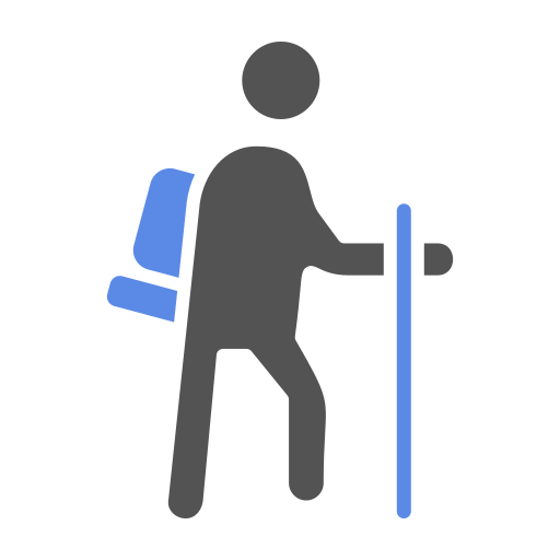 turista Generic Blue icono