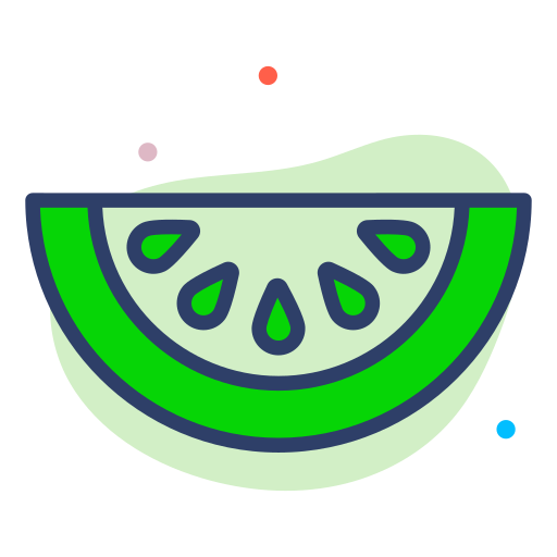 wassermelone Generic Rounded Shapes icon