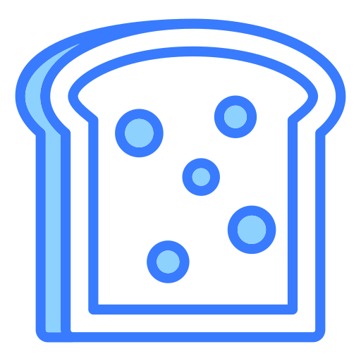 スライスパン Generic Blue icon