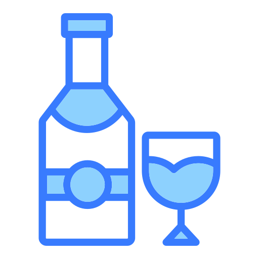 Drink bottle Generic Blue icon