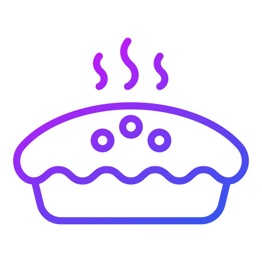 taart Generic Gradient icoon