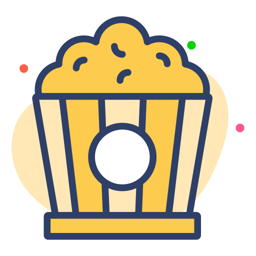 Pop corn Generic Rounded Shapes icon