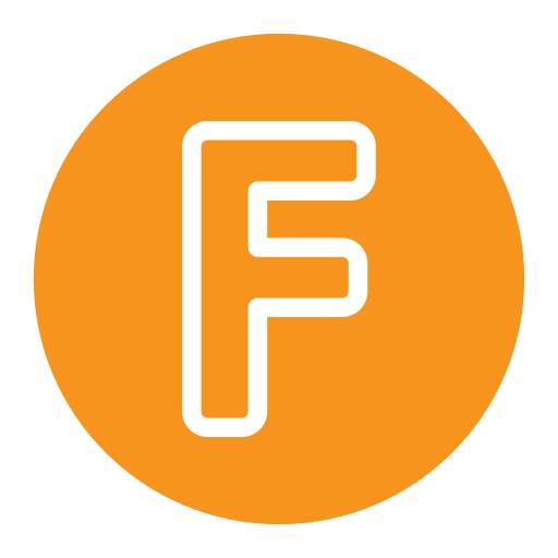 문자 f Generic Flat icon