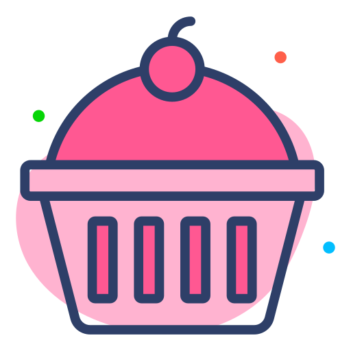 Cupcake Generic Rounded Shapes icon