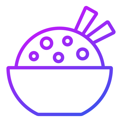 Rice bowl Generic Gradient icon