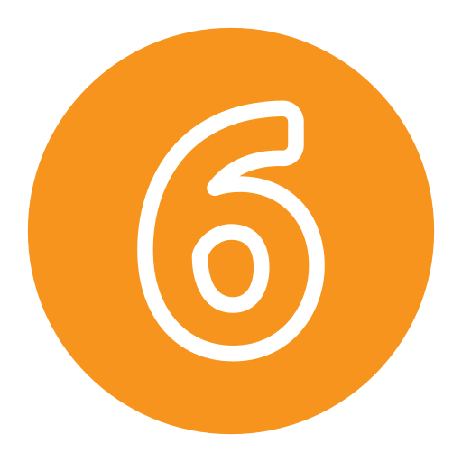 여섯 Generic Flat icon