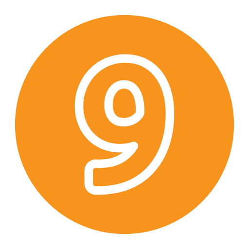 nueve Generic Flat icono