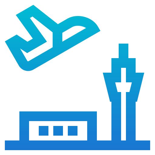 flughafen Generic Gradient icon