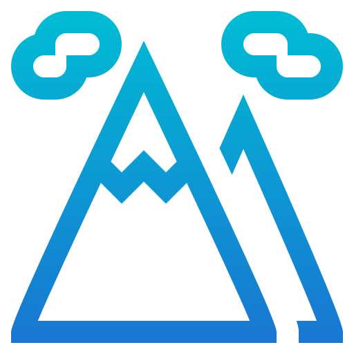 montaña Generic Gradient icono