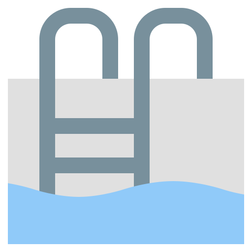 zwembad Generic Flat icoon