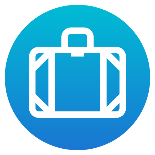 Travel bag Generic Circular icon