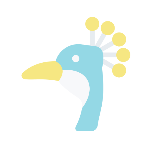 Peacock Generic Flat icon