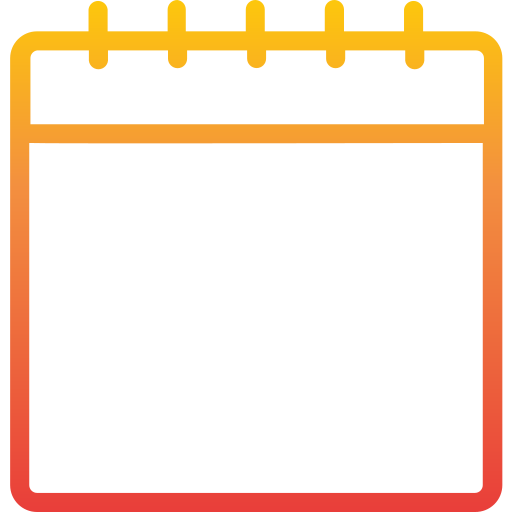 kalender Generic Gradient icon