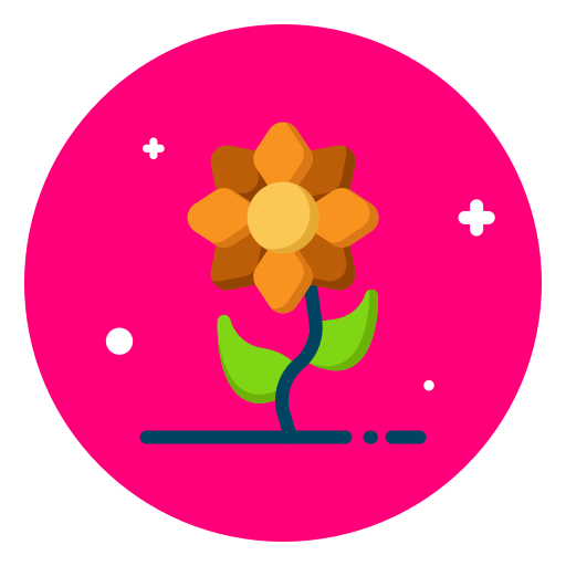 kwiatowy Generic Flat ikona