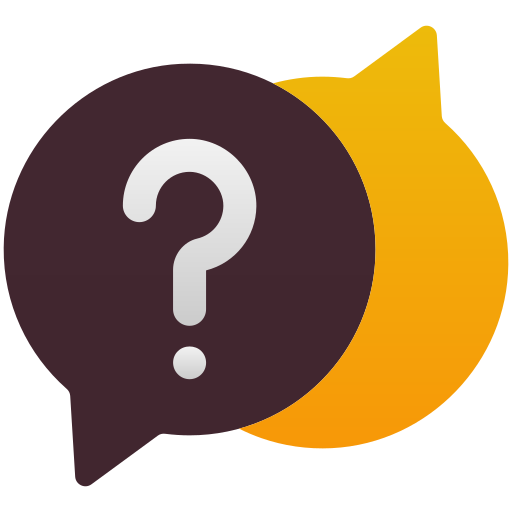 Question and answer Generic Flat Gradient icon