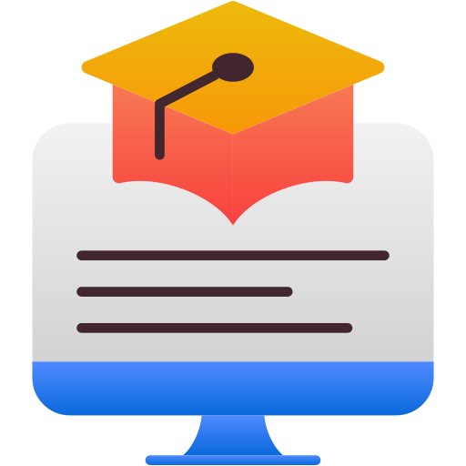 Distance learning Generic Flat Gradient icon
