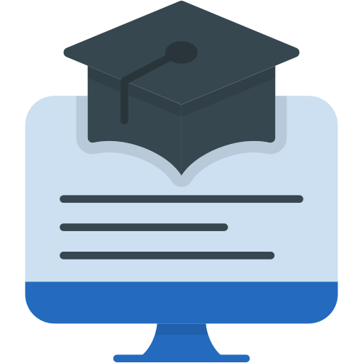 Distance learning Generic Flat icon