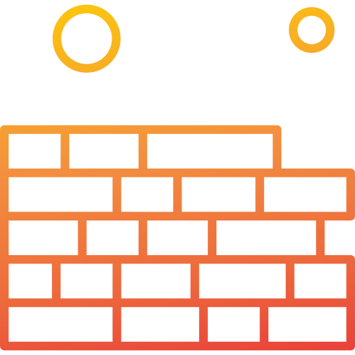 mur de briques Generic Gradient Icône