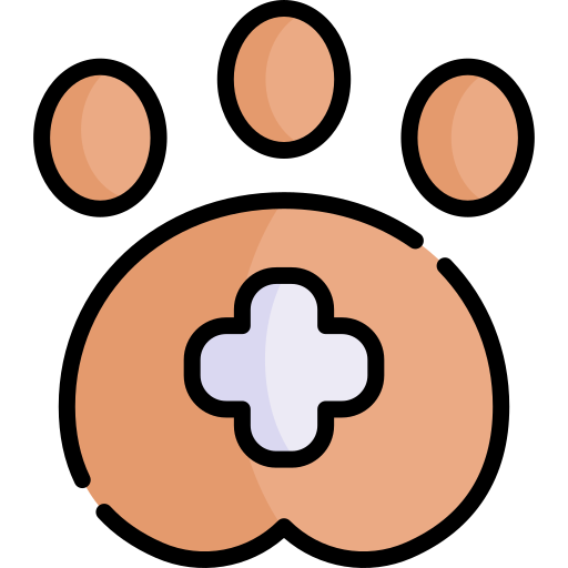 Ветеринарный Kawaii Lineal color иконка