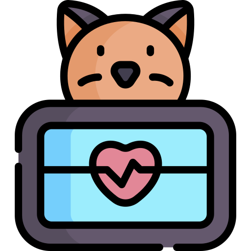 Heart rate monitor Kawaii Lineal color icon