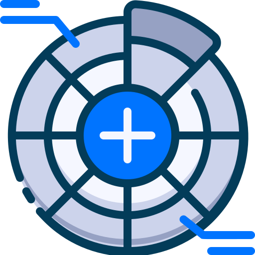 Color wheel Generic Blue icon