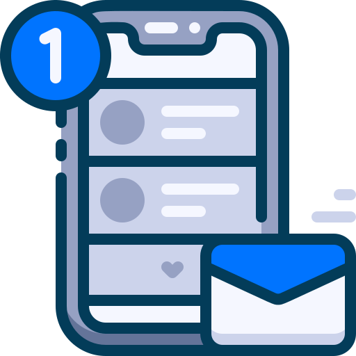 Inbox Generic Blue icon