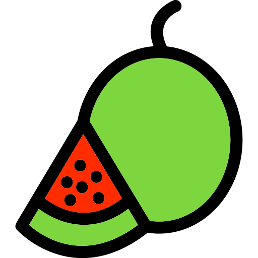 wassermelone Generic Outline Color icon