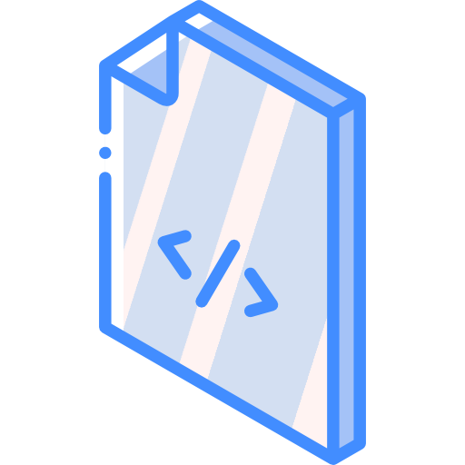 Coding Basic Miscellany Blue icon