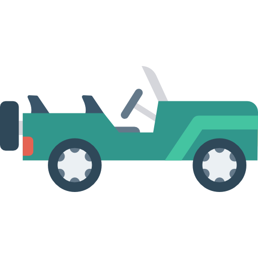 jeep Dinosoft Flat icoon
