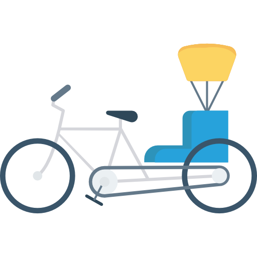fiets Dinosoft Flat icoon