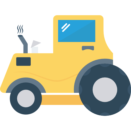 tractor Dinosoft Flat icoon