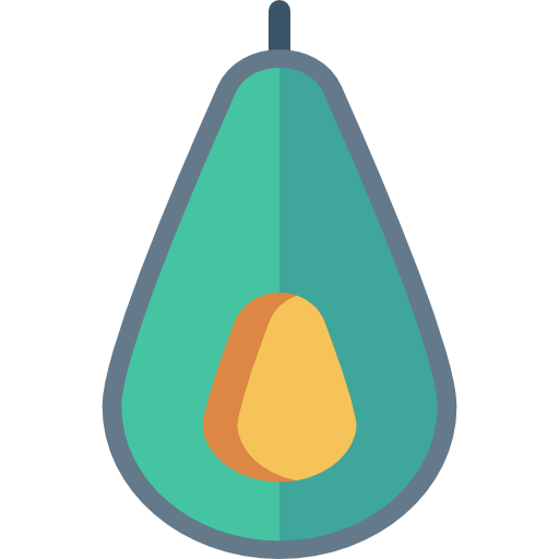avocado Dinosoft Flat icon
