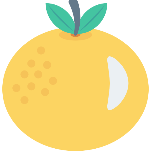 Orange Dinosoft Flat icon
