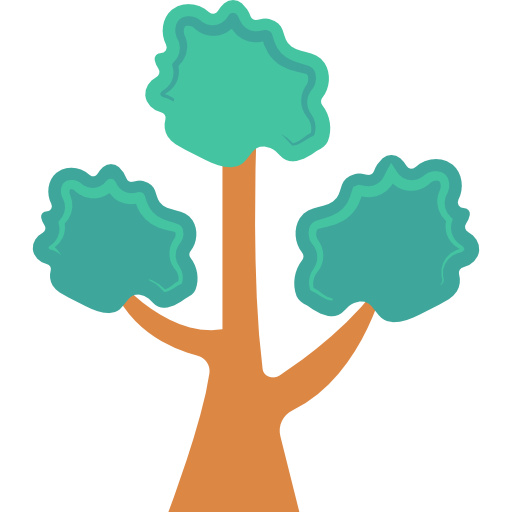 Tree Dinosoft Flat icon