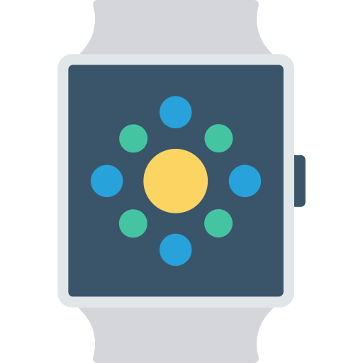 smartwatch Dinosoft Flat icon