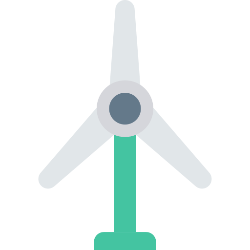 turbine Dinosoft Flat icoon
