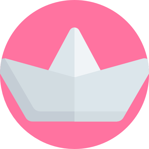 Origami Detailed Flat Circular Flat icon