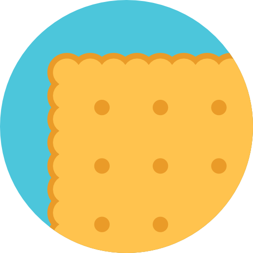 Cookie Detailed Flat Circular Flat icon