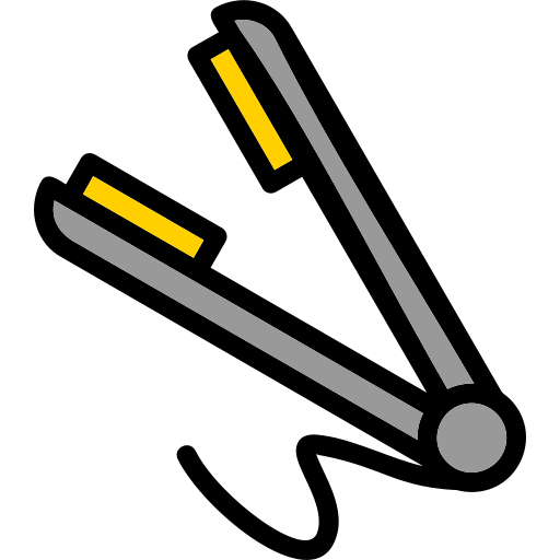 haarglätter Generic Outline Color icon