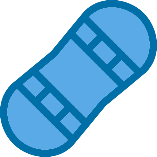 snowboard Generic Blue icono