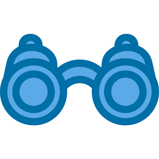 双眼鏡 Generic Blue icon