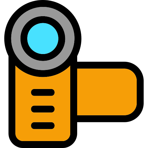 Video recording Generic Outline Color icon