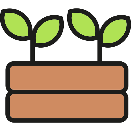Raised bed Generic Outline Color icon