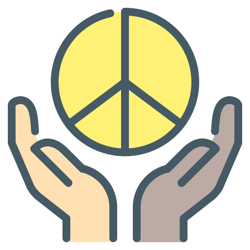 平和的 Generic Outline Color icon