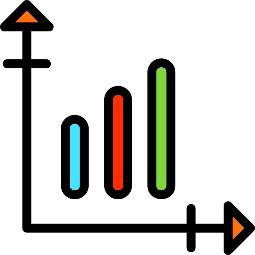 graphique Generic Outline Color Icône