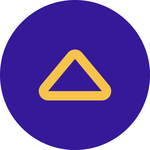 przycisk trójkąta Generic Flat ikona