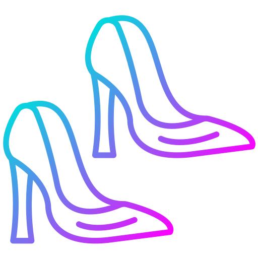 Высокие каблуки Generic Gradient иконка