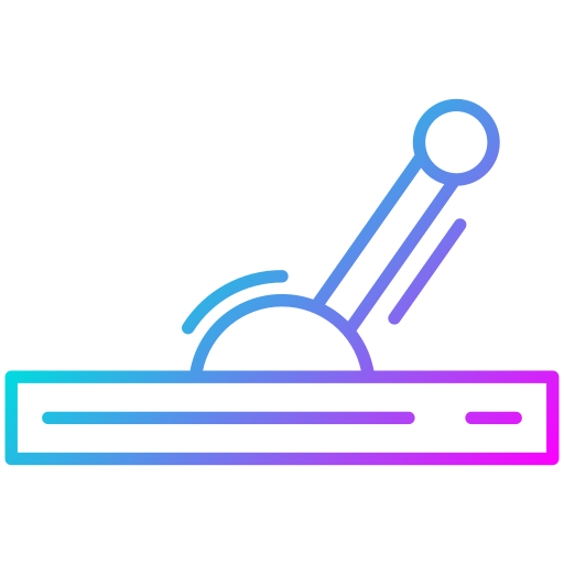 levier de control Generic Gradient Icône