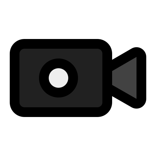 videokamera Generic Outline Color icon
