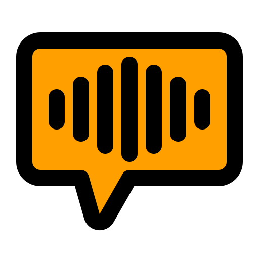 Voice message Generic Outline Color icon